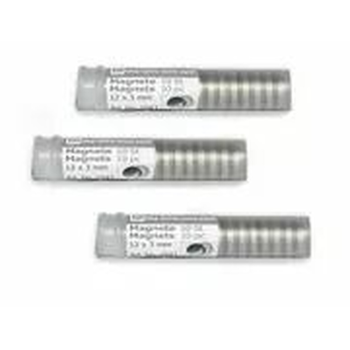 Aimants ronds argentés de 12 mm pour fixer une boutonnière de mariage sans épingle, accessoire de fleuriste, vue 2
