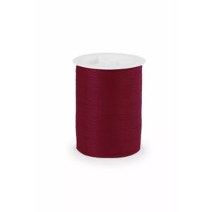 Bobine de bolduc mat bordeaux 10 mm pour emballages de bouquets de fleuriste