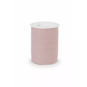 Bobine de bolduc mat rose poudré 10 mm pour emballages de mariage de fleuriste