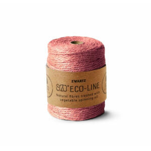 Bobine de ficelle de jute rose pâle pour emballages et décor de mariage fleuriste