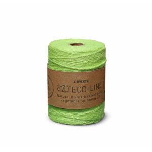 Bobine de ficelle de jute vert anis pour bouquets de printemps et emballages fleuriste