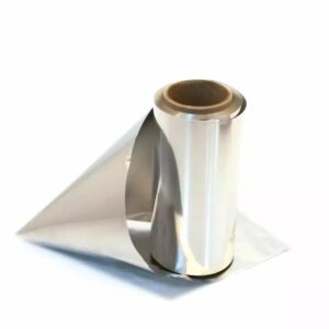 Rouleau de papier aluminium argenté de 200 mm pour protéger les tiges des grands bouquets de fleuriste