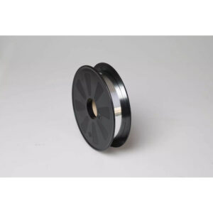 Bobine de ruban métallisé argent à effet miroir 25 mm pour paquets cadeaux de fleuriste