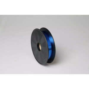 Bobine de ruban métallisé bleu roi à effet miroir 25 mm pour paquets cadeaux de fleuriste