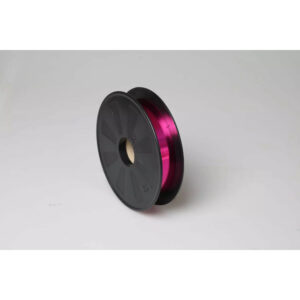 Bobine de ruban métallisé fuchsia à effet miroir 25 mm pour paquets cadeaux de fleuriste