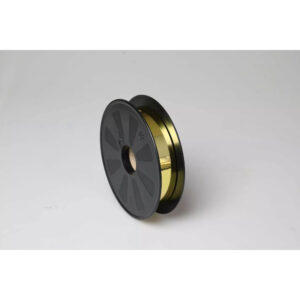 Bobine de ruban métallisé or à effet miroir 25 mm pour paquets cadeaux de fleuriste