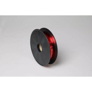 Bobine de ruban métallisé rouge à effet miroir 25 mm pour paquets cadeaux de Noël de fleuriste